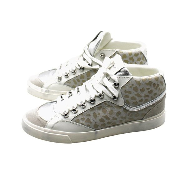 Marc Fisher Womens Merin 3 Leather Lifestyle Casual and Fashion Sneakers - Picture 5 of 8